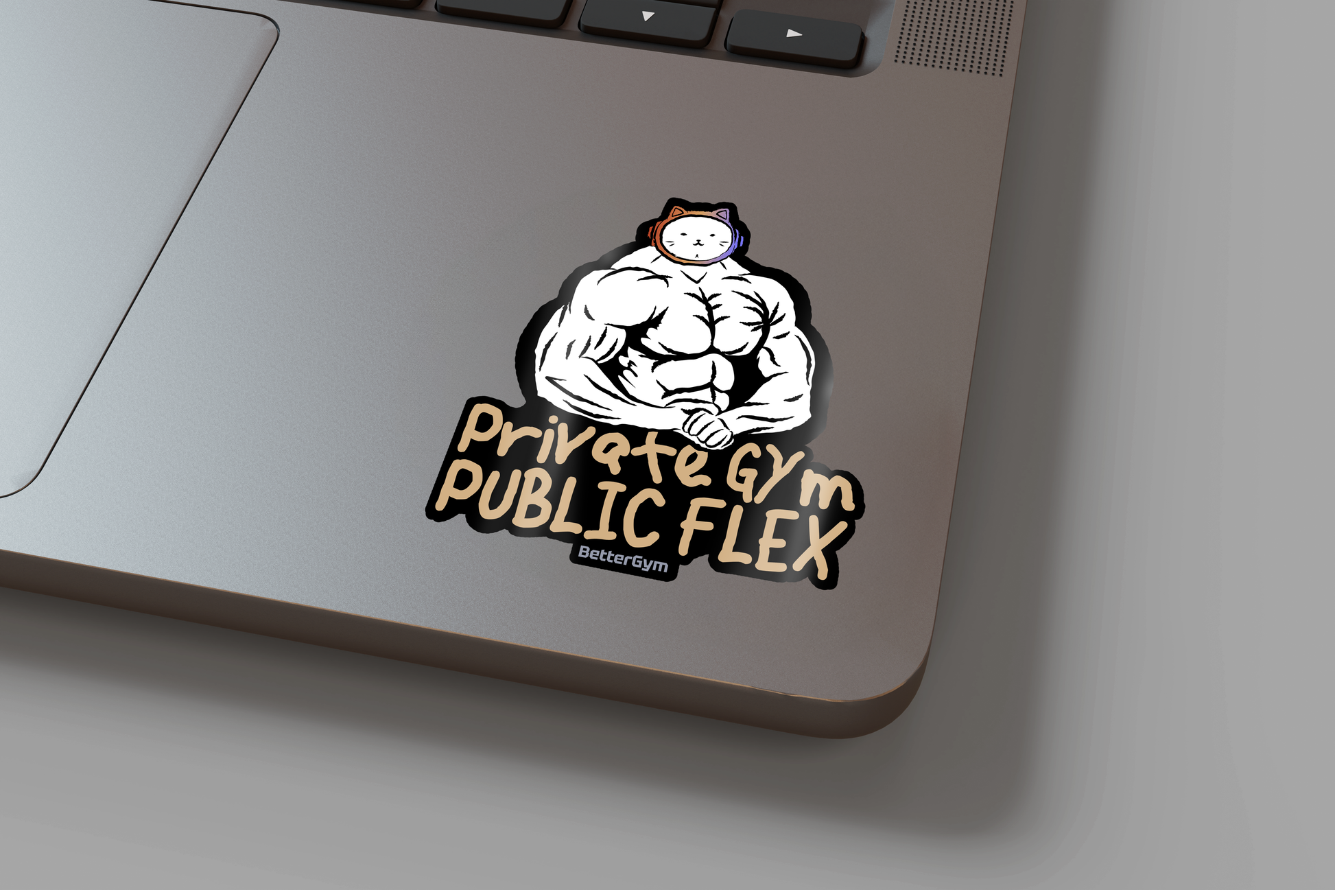 Black Board Sticker - Public Flex