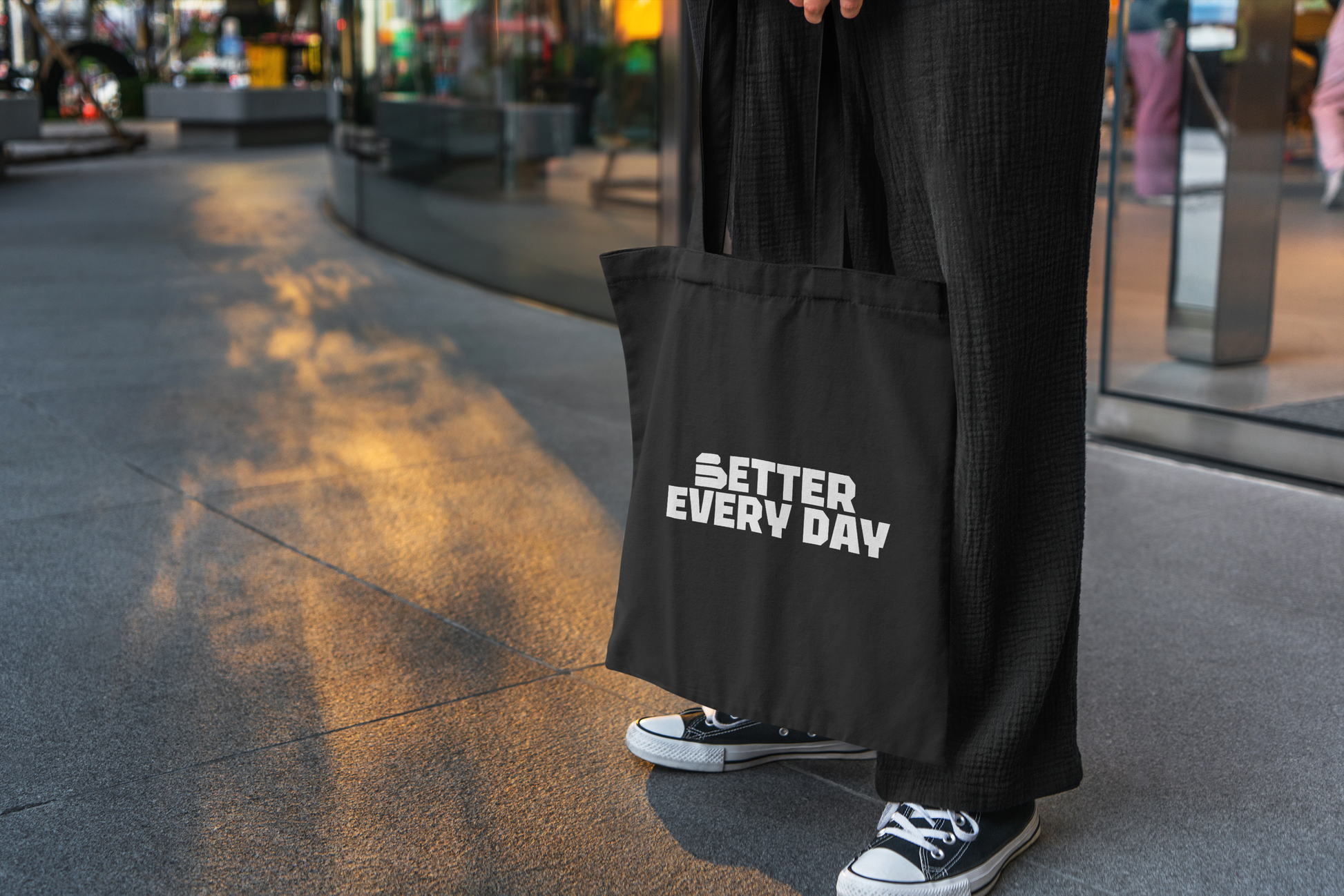 Better Everyday - Eco Tote Bag (Black)