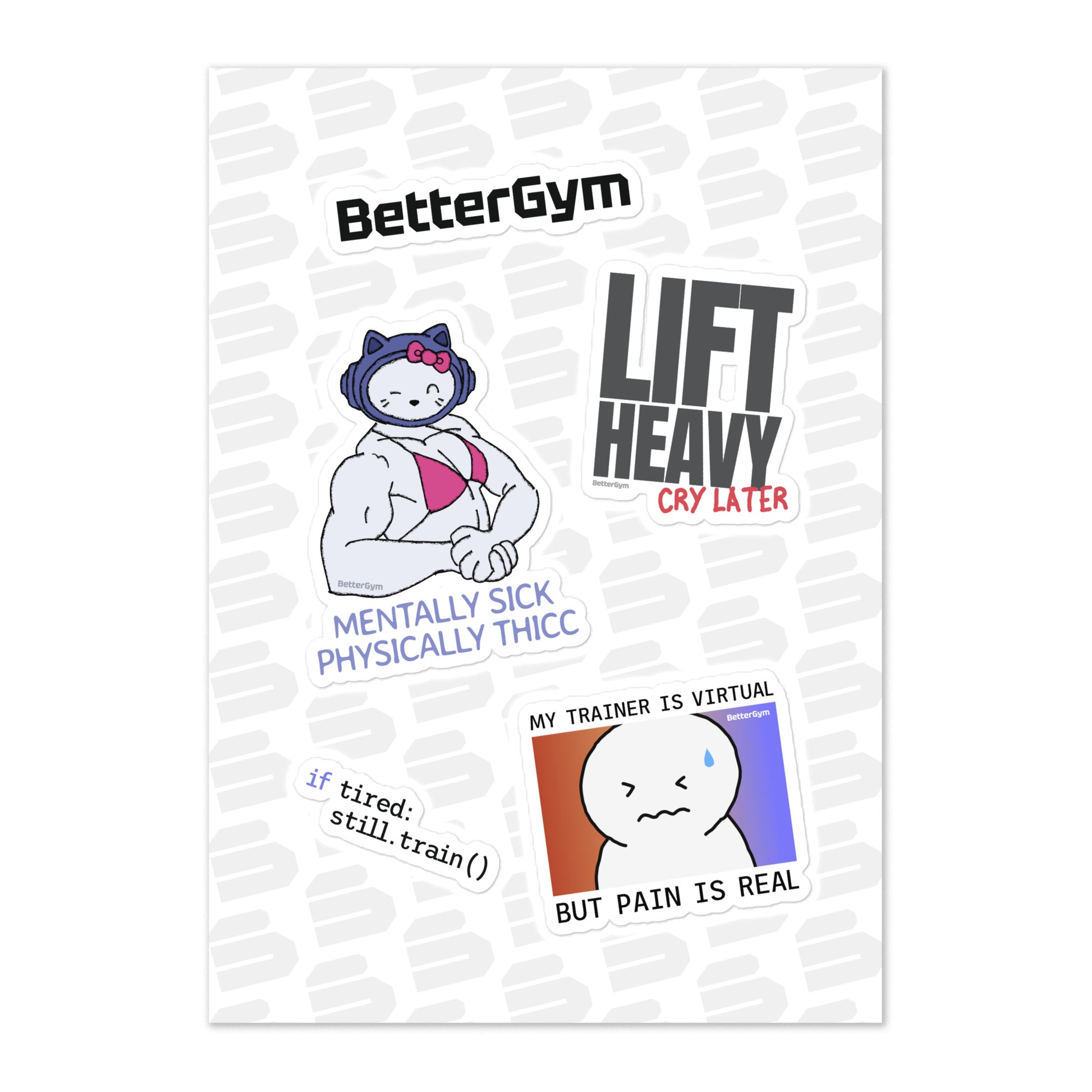 BetterGym Stickerpack #3